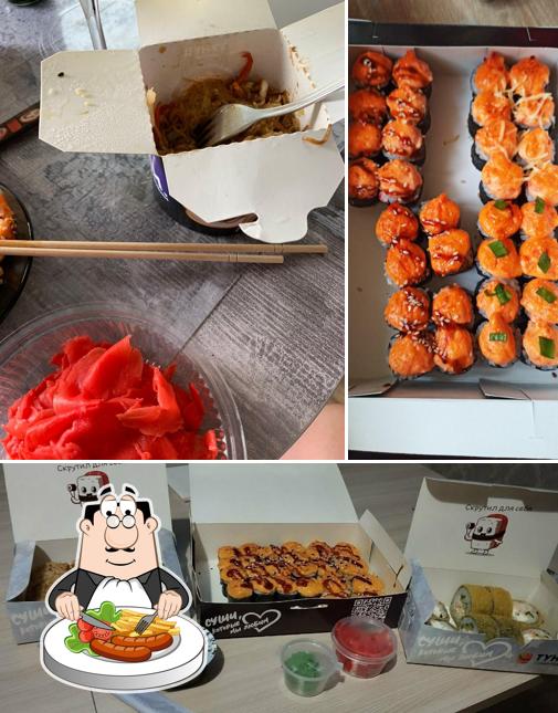 Еда в "Суши Тунец"