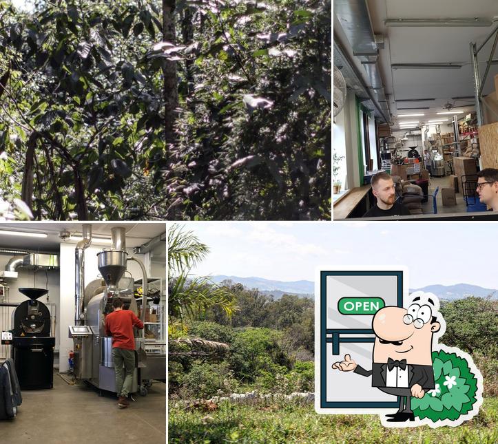 Посмотрите, как "Smart Coffee Lab" выглядит снаружи