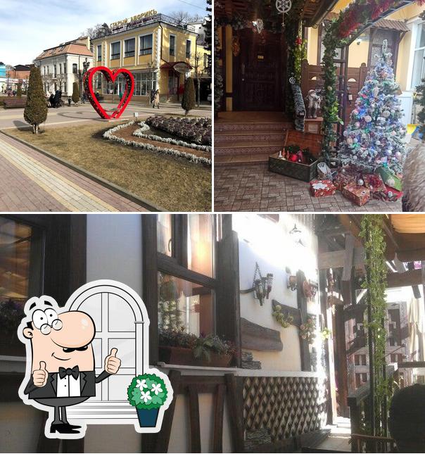 Внешнее оформление "Старый дворикъ"