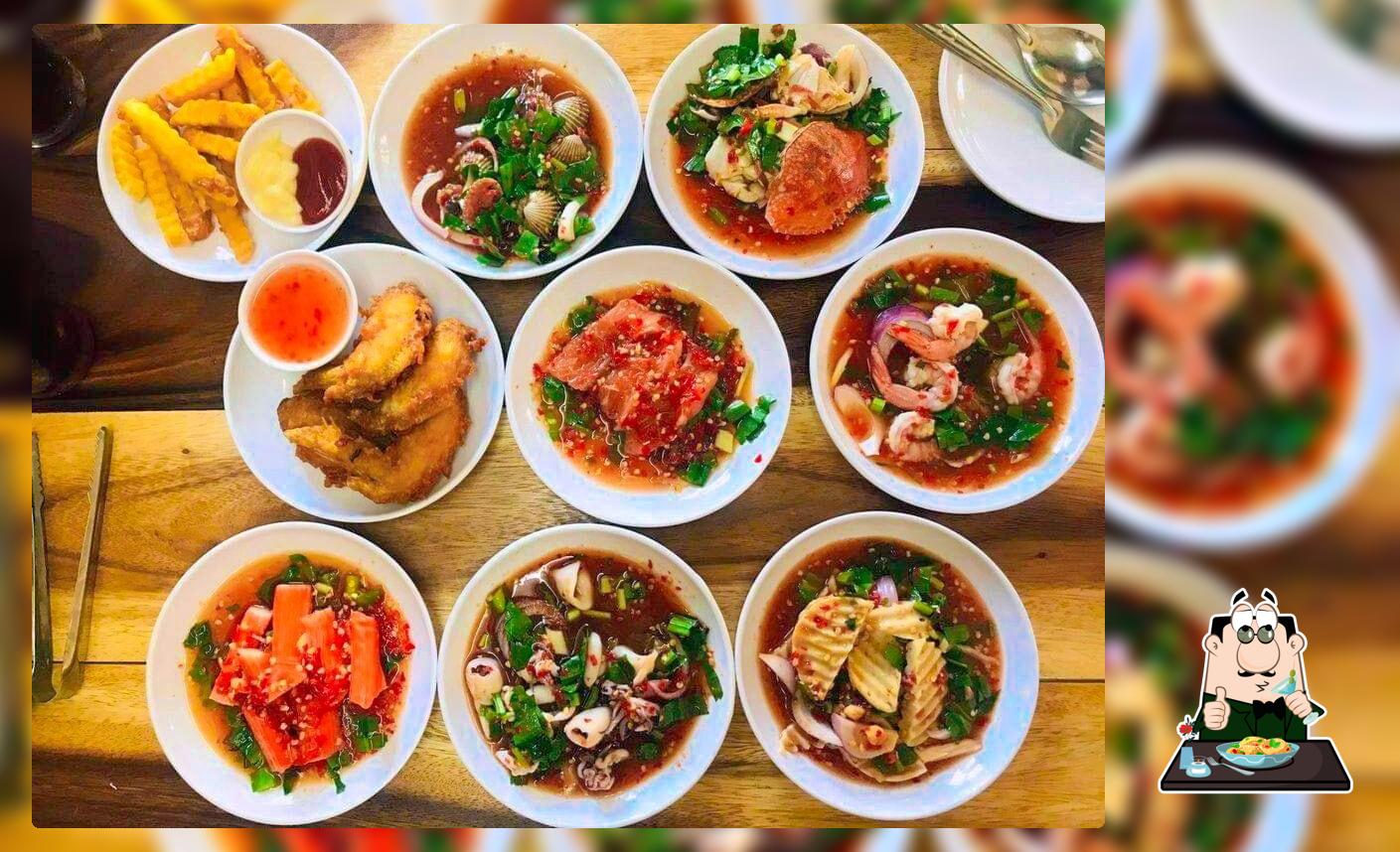 ริมรางแซ่บนัว&กุ้งถังทะเลถาด