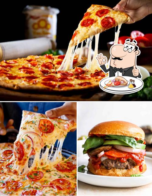 Charlie chaplin pizza shop