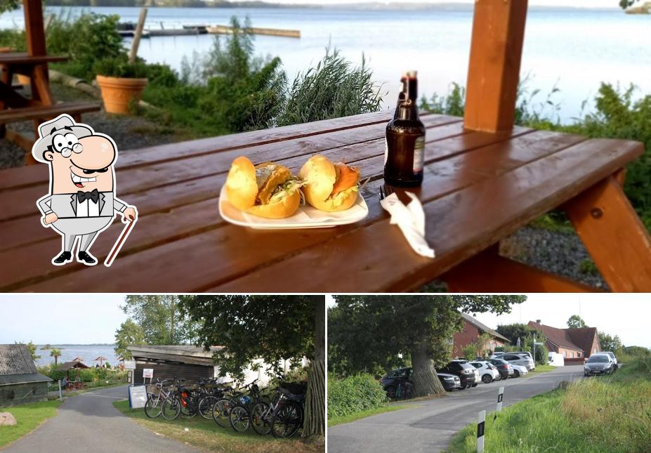 Fischimbiss am See