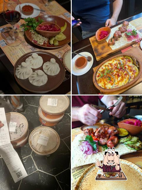 Тартар из говядины в "ПхалиХинкали"