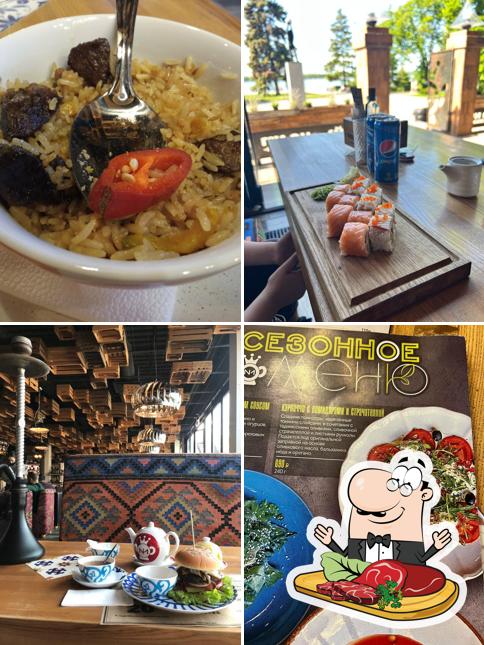 Карпаччо из говядины в "Чайхоне №1"