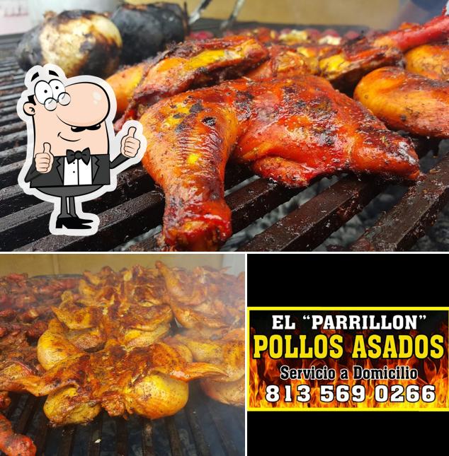 EL PARRILLON, Pollo asado