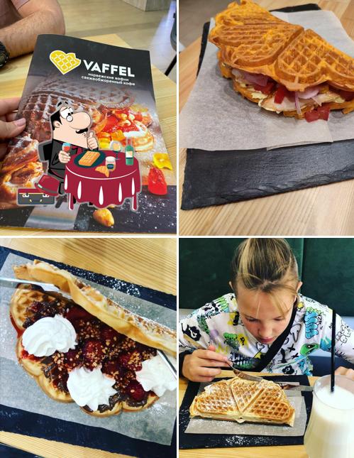 Вафли в "Vaffel"