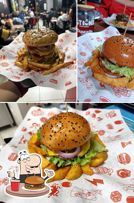 DUNGEON games and food