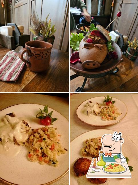 Еда в "Славянской Трапезе"