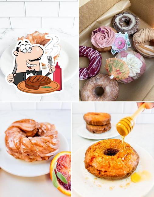Rose Dough Donuts