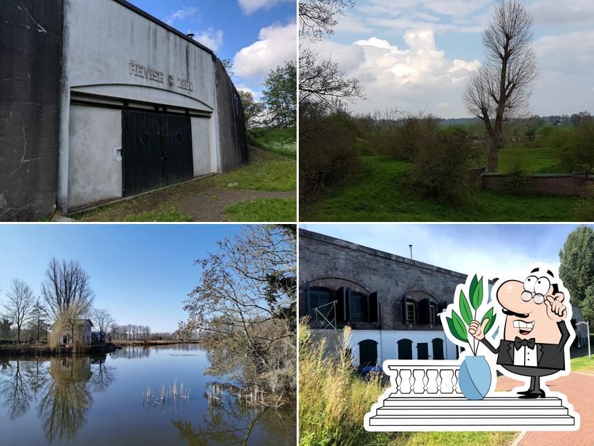 Fort Nieuwersluis. Koffie- & Vergaderspot. (Unesco Werelderfgoed)
