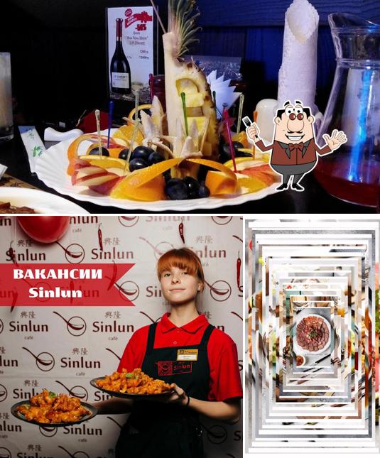 Блюда в "Синлуне Кафе"