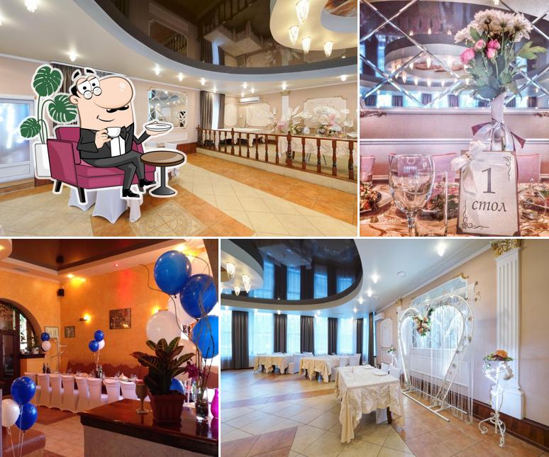 Посмотрите на внутренний интерьер "Мармелада"