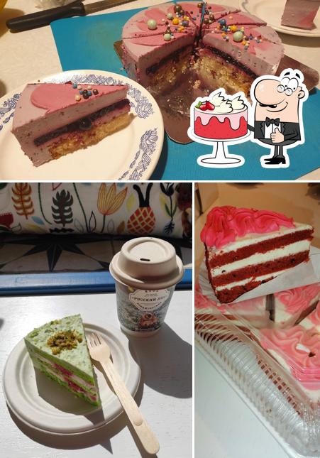 Торт «красный бархат» в "Кондитерской "Русский Лес" - к.931"