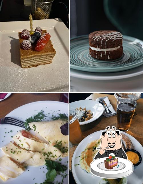 Шоколадный торт в "Кафе Дружба"