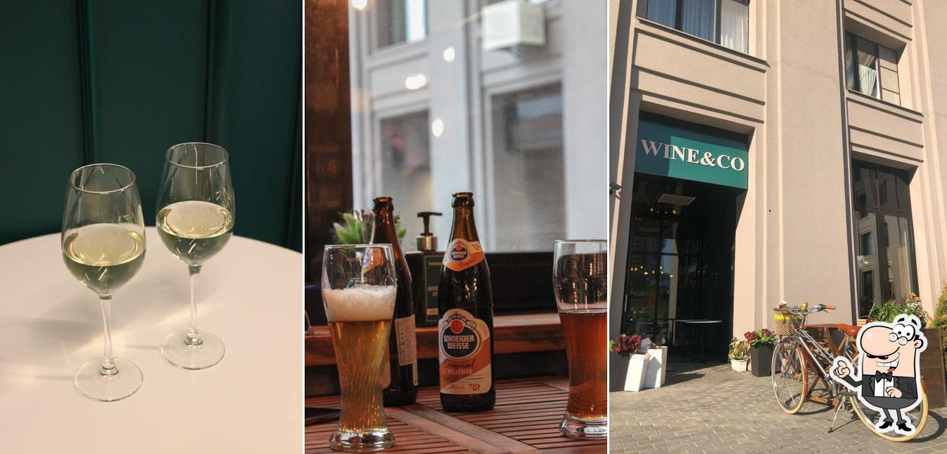 Внешнее оформление "Wine&Co"