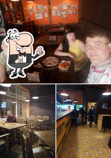 Интерьер "Пицаныча и Шавермыча."