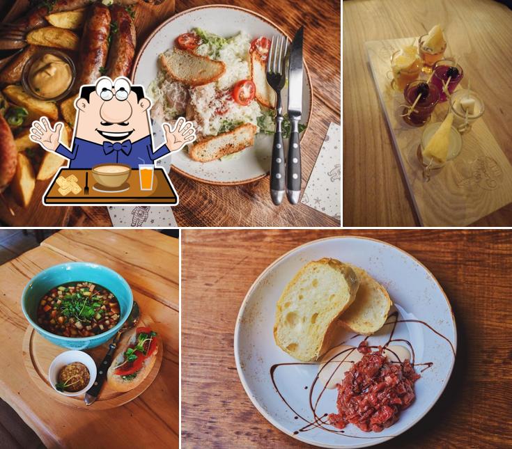 Еда в "The Rocket"