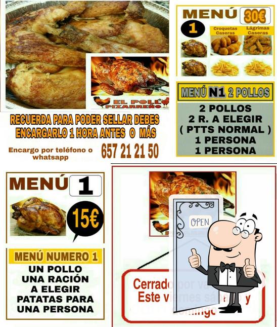 El Pollo Pizarreno Comidas Para Llevar