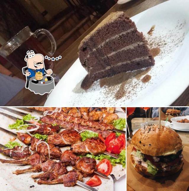 Еда в "Кафе Вилдшвайн"