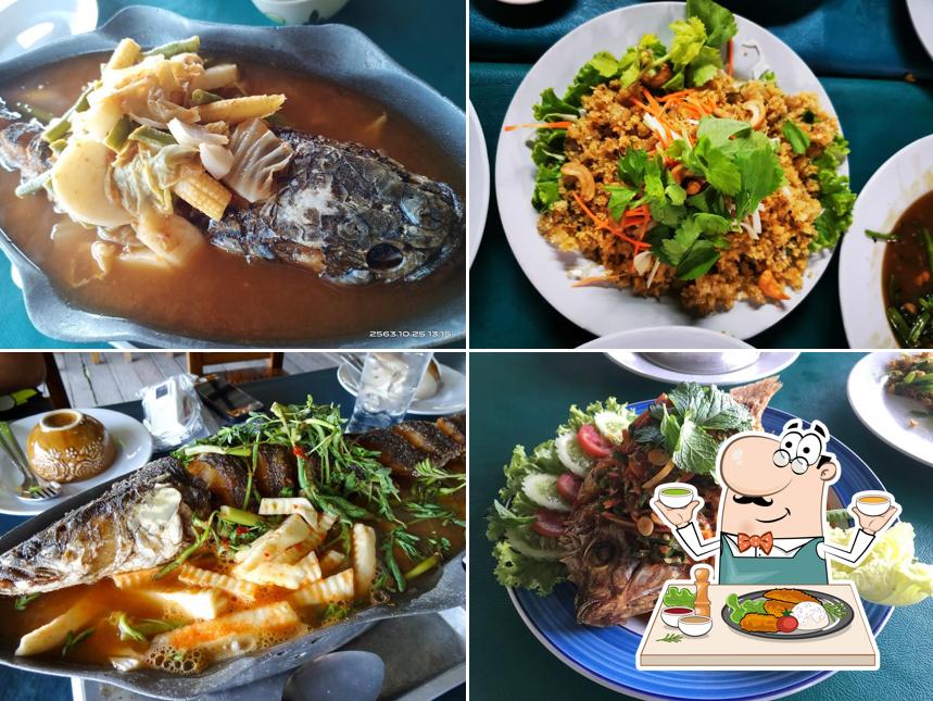ร้านอาหารบ้านสวนริมน้ำ บางคนที