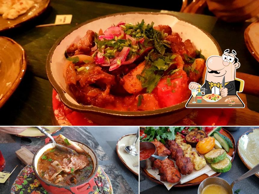 Еда в "Грузинском ресторане Супра"