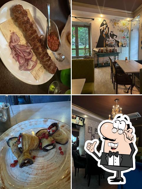 Посмотрите на внутренний интерьер "Мацони"