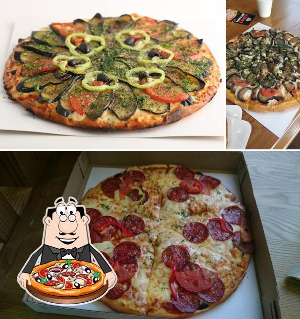 Закажите разные виды пиццы