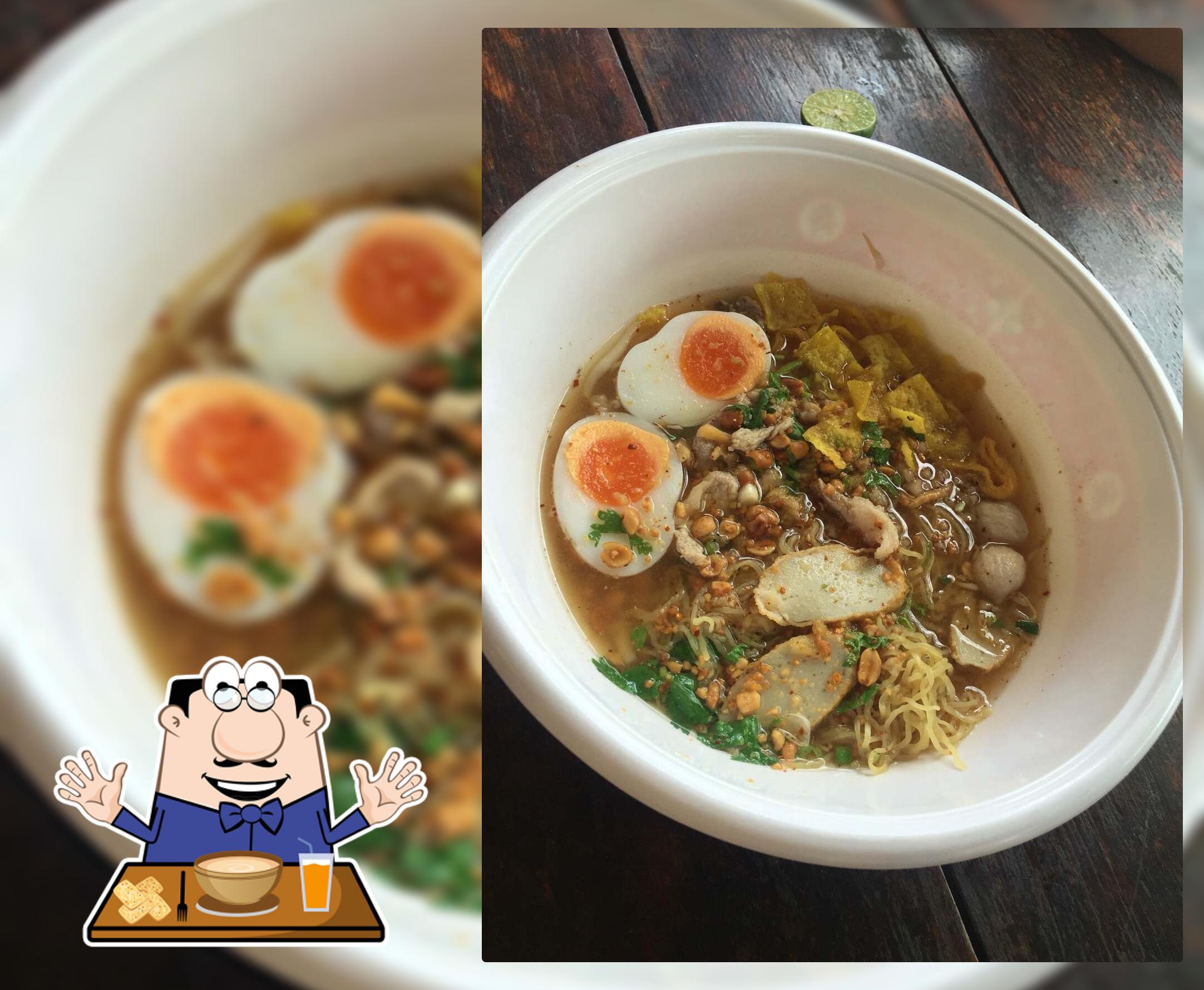 ก๋วยเตี๋ยวต้มยำมะนาวไข่ พี่เชิญ
