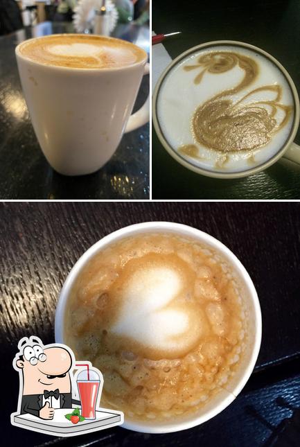 Вы можете заказать напитки из меню