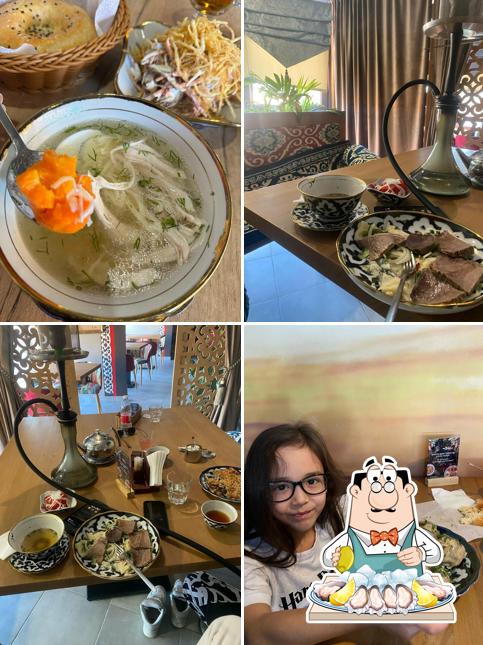 Устрицы в "Ташкент"