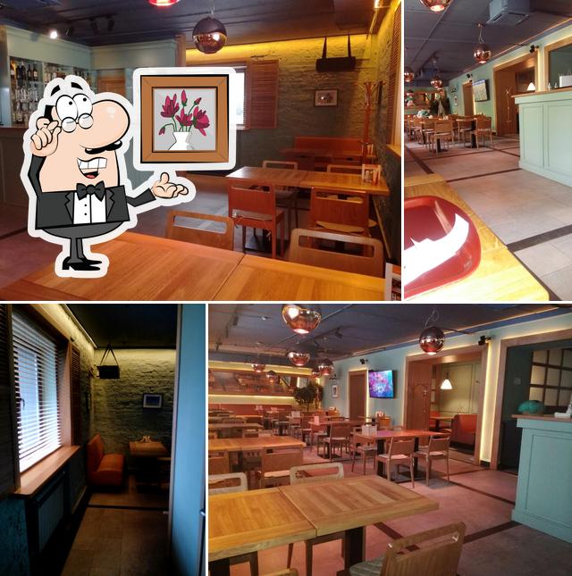 Посмотрите на внутренний интерьер "Кекса"