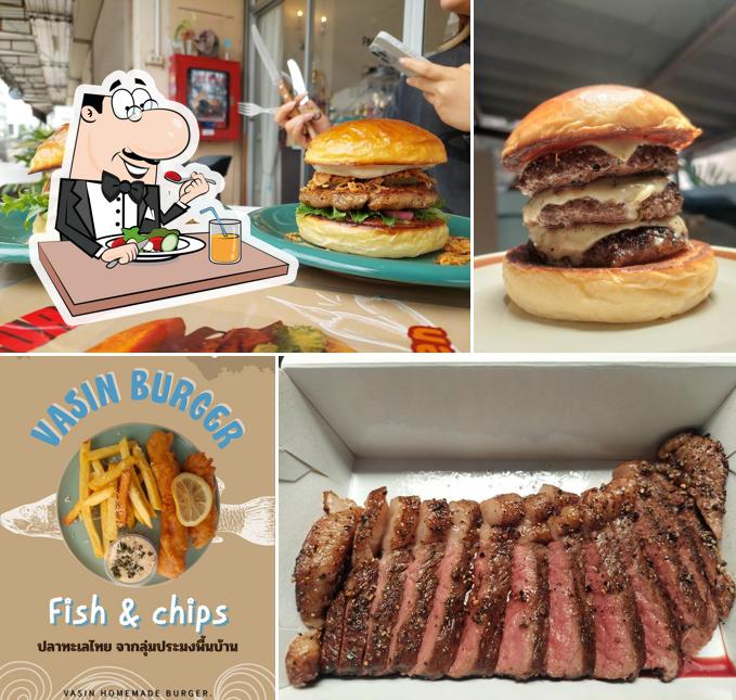 VASIN BURGER.