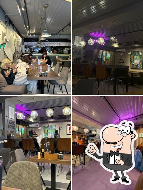 Интерьер "Рамен Тен"