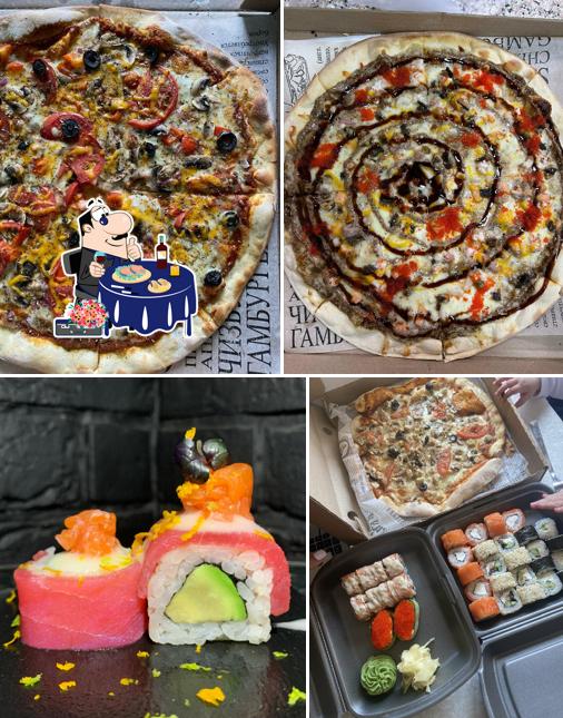 Сашими в "Тобикко Суши&Turtles Pizza"