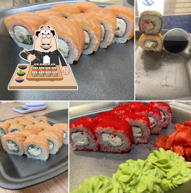 Попробуйте различные виды суши