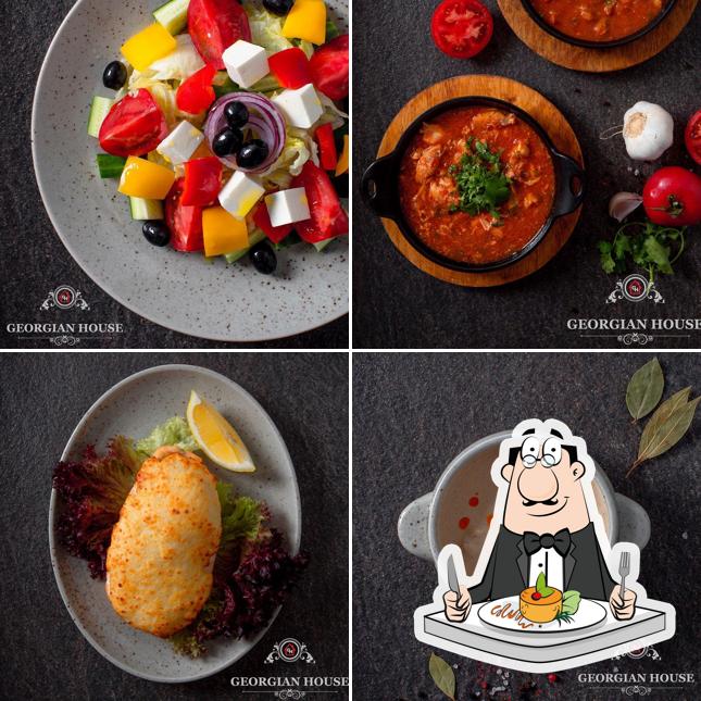 Блюда в "Georgian House"