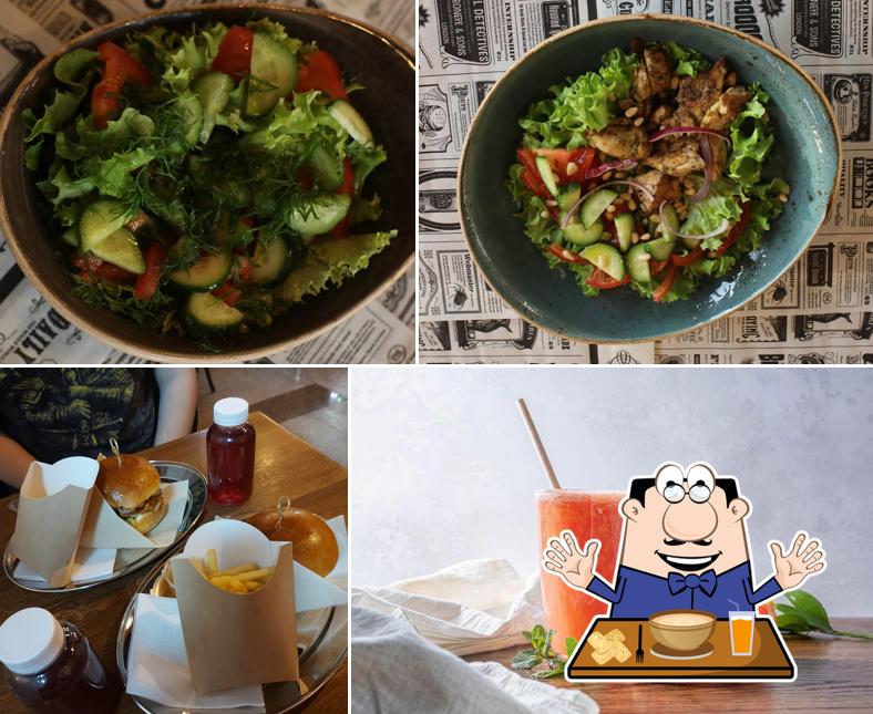 Блюда в "Бургерологии"