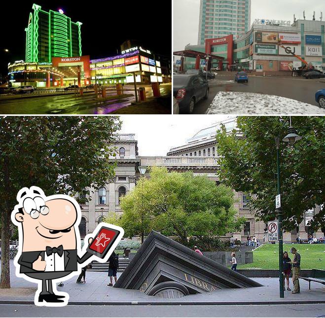 Внешнее оформление "Ресторана Extra Lounge"