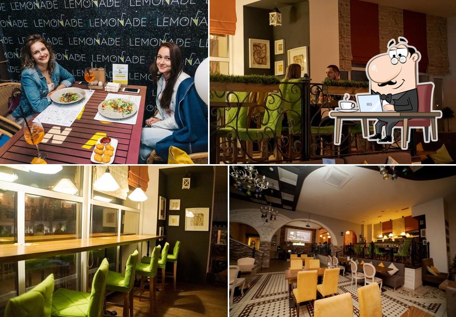 Интерьер "Лимонад"