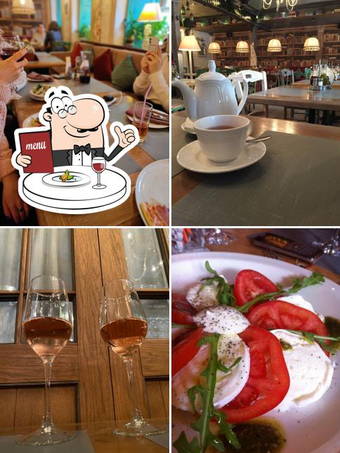 Еда в "Траттории Венеция"