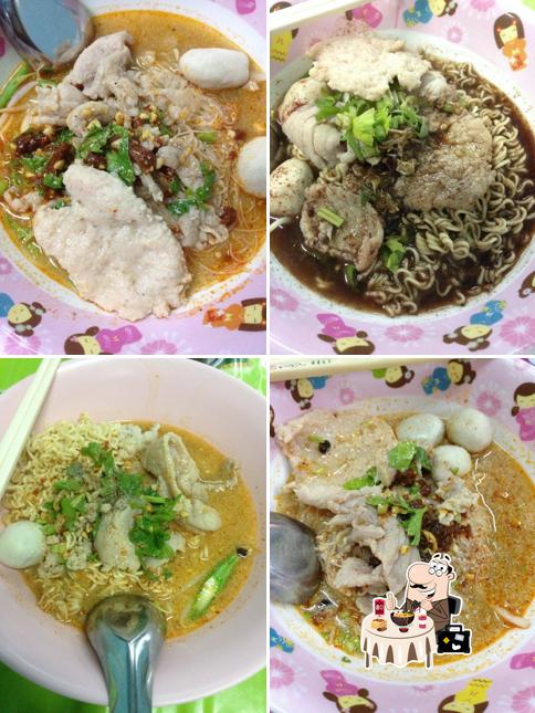 ร้านก๋วยเตี๋ยวลูกชิ้นเนื้อ-หมูน้ำใส 100% (เบิร์ด)