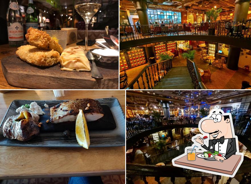 Блюда в "Ресторане Матрёшка"