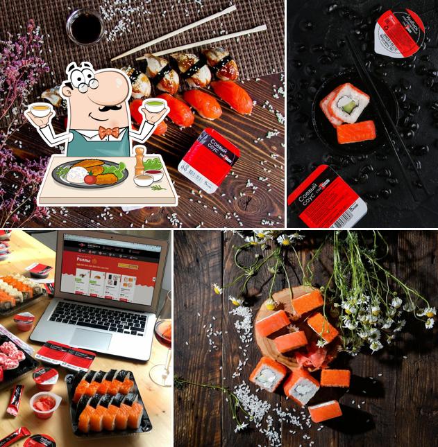 Блюда в "Суши-Маркет"