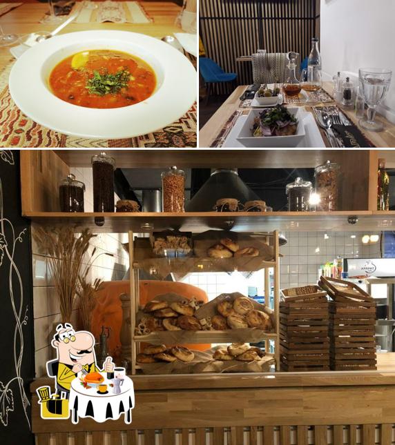 Еда в "Арарате"