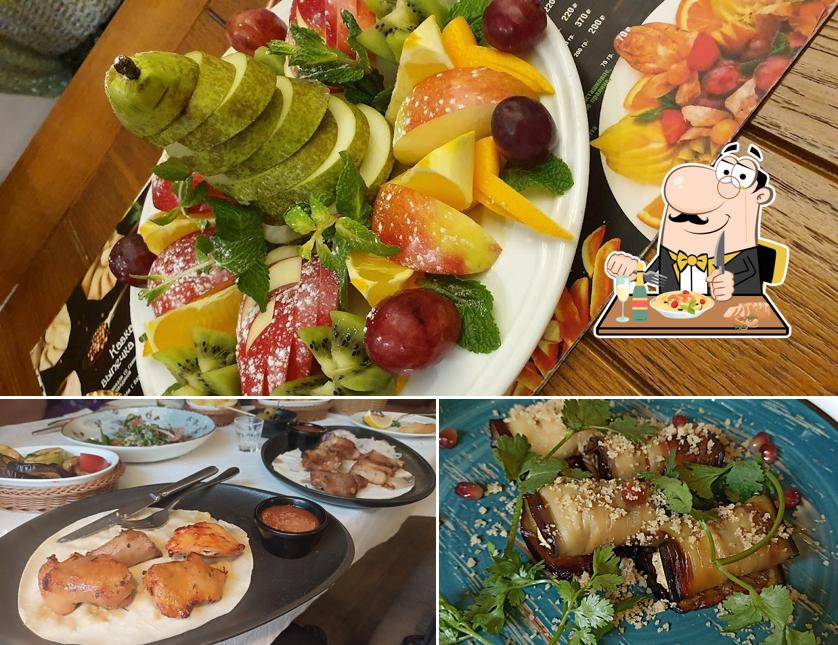 Еда в "Добром грузине"