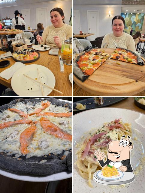 Паста карбонара в "IL Патио"