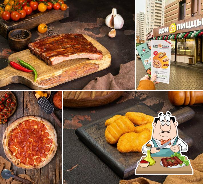 Свиные ребрышки в "Дом пиццы"