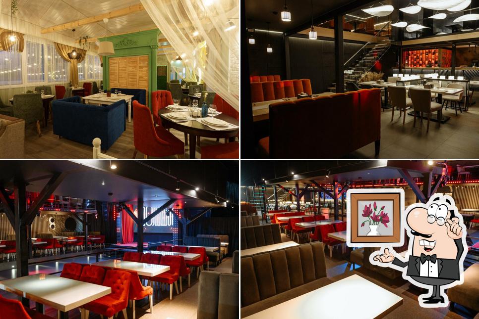 Интерьер "Ресторана Бухарест"