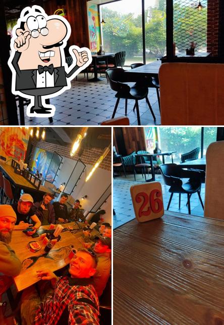 Интерьер "Топ Бургерс"