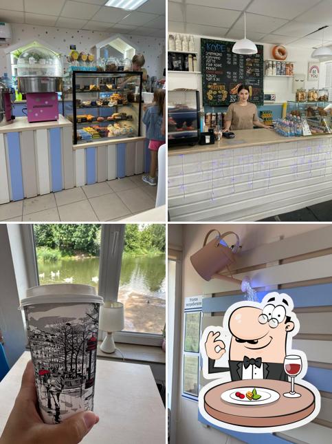 Блюда в "Кафе-мороженое"